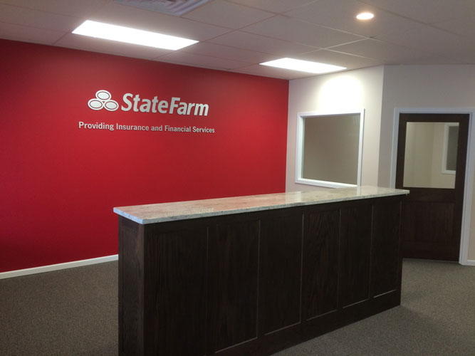 State Farm exterior remodeling