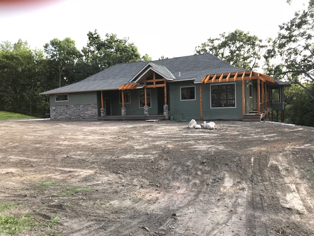 exterior grey house